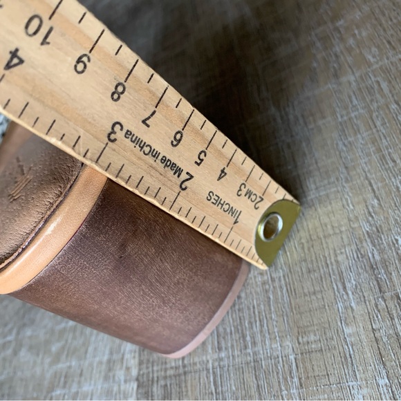 Madewell Women’s The Meg Slide Strappy Sandal Snake Embossed Leather 11 boho - Picture 7 of 12